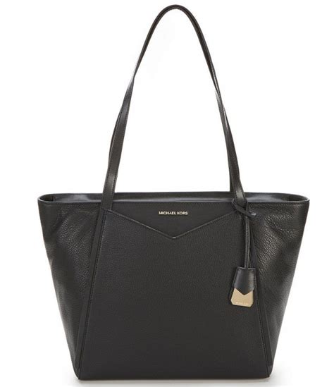 michael kors whitney large top zip tote|Whitney Large Leather Tote Bag .